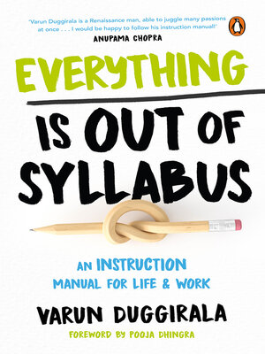 cover image of Everything Is Out of Syllabus